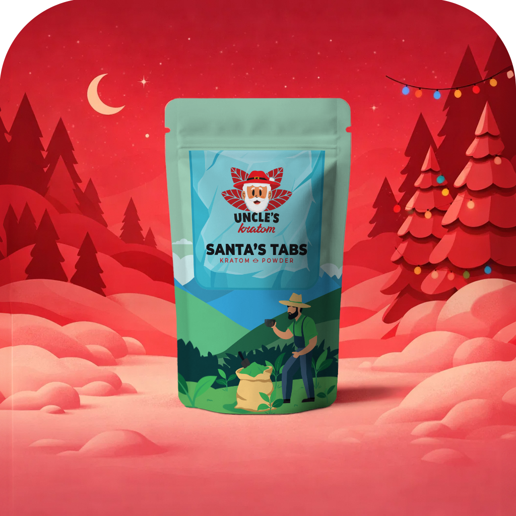 Santa's Red Kratom - Tabletten